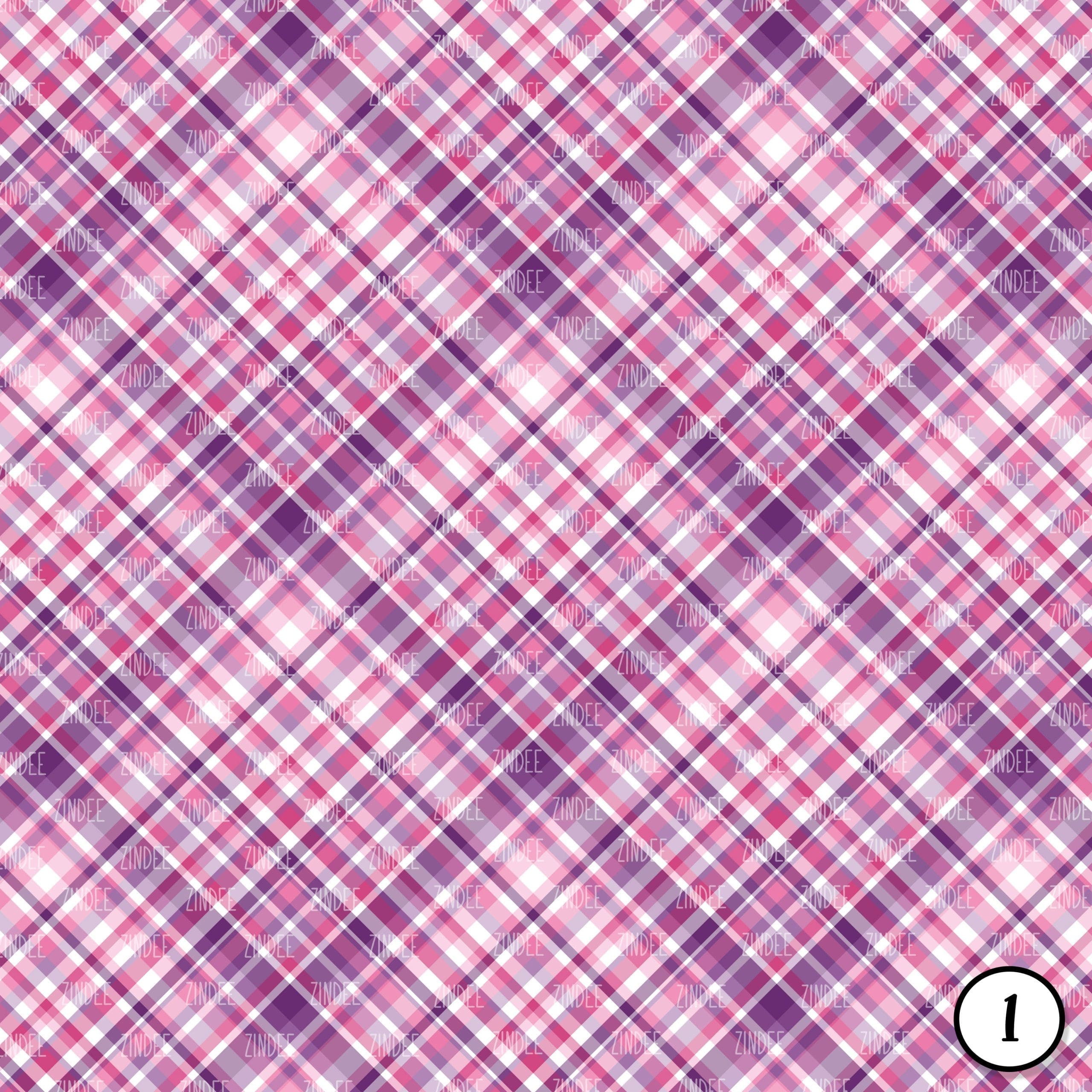 Alternative view of Pink Violet Plaids (vinyl)