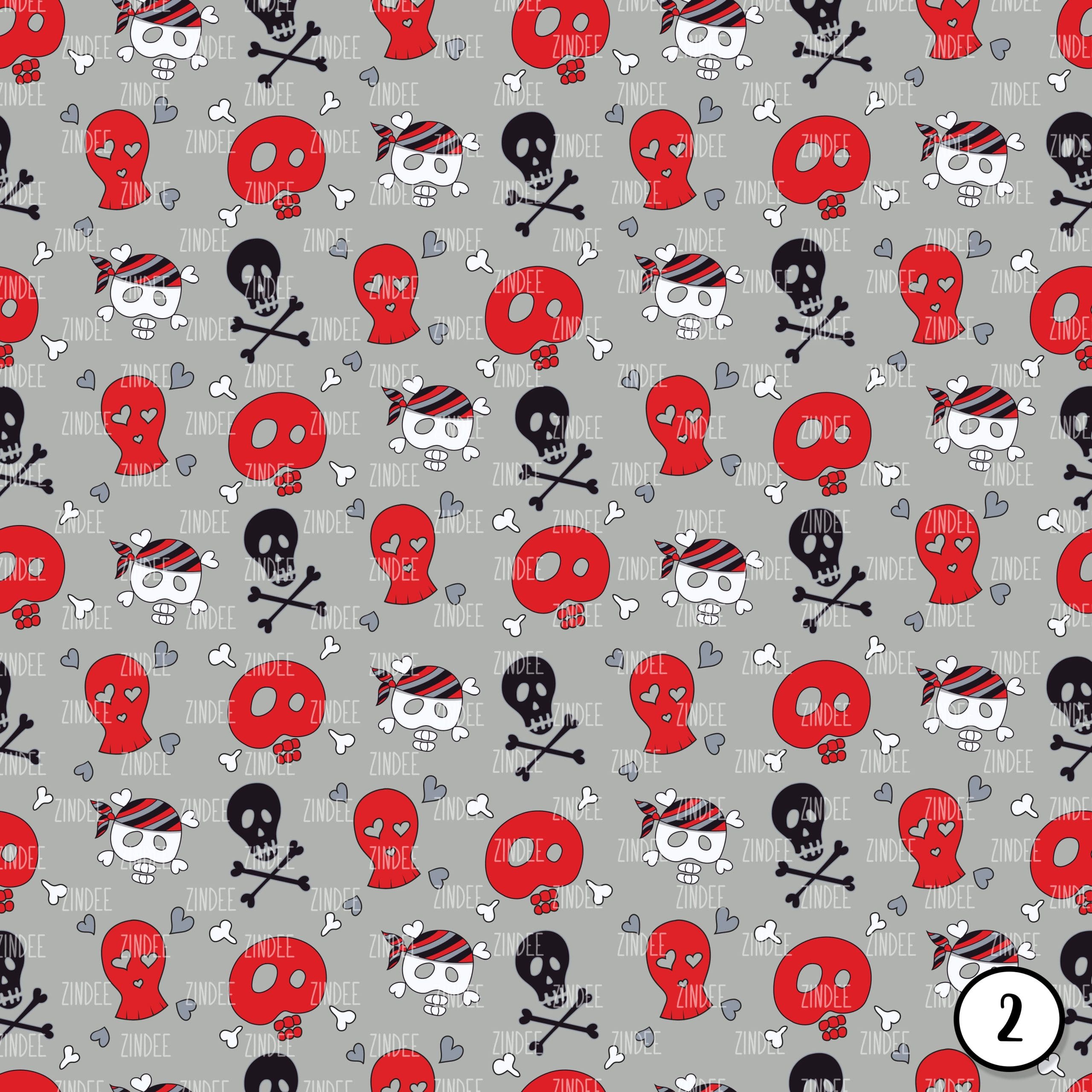 Alternative view of Pirate Skulls (vinyl)