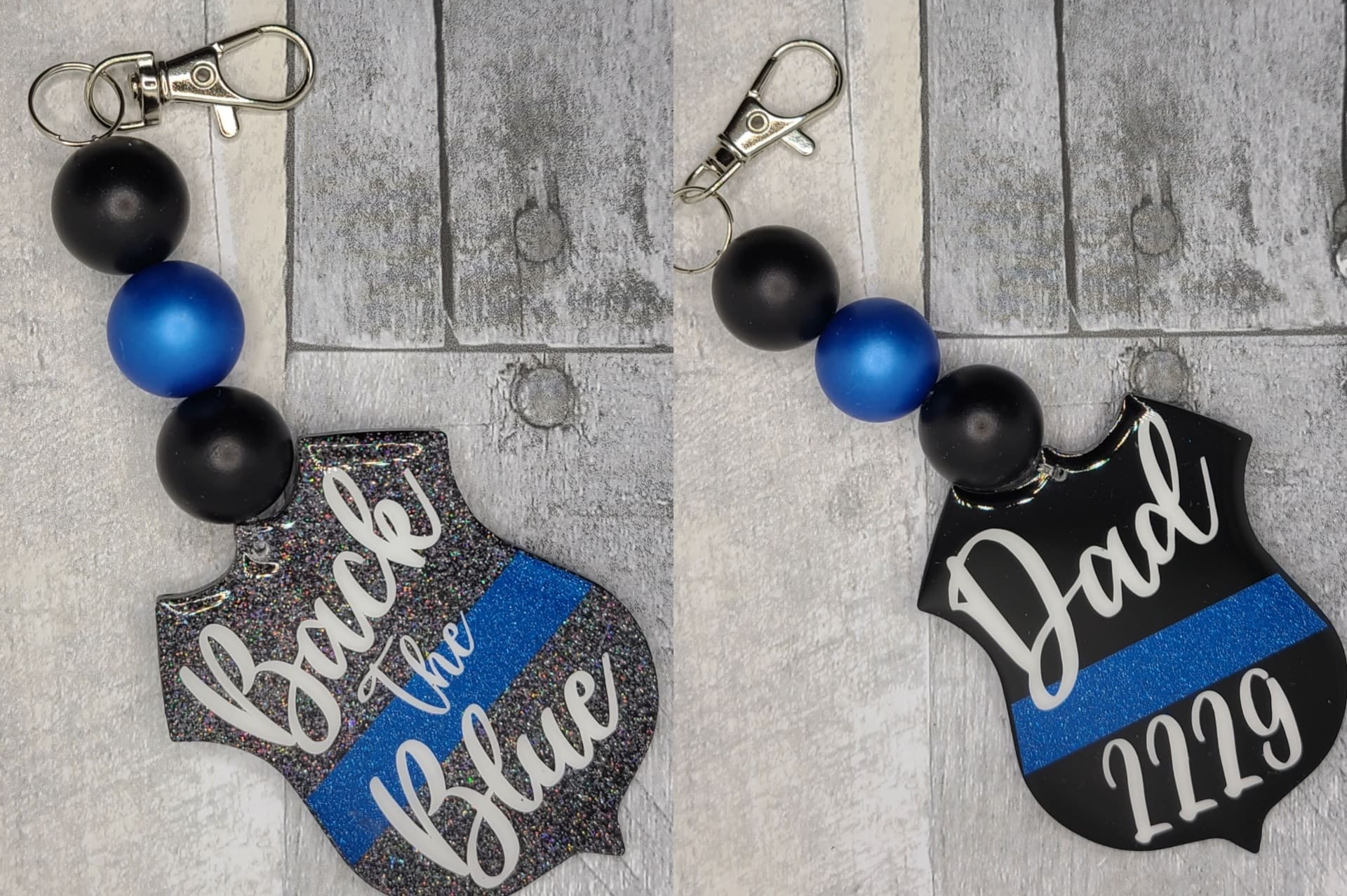 Police Badge Acrylic Blank- Sticker- UV DTF (3 inch) - Image 17