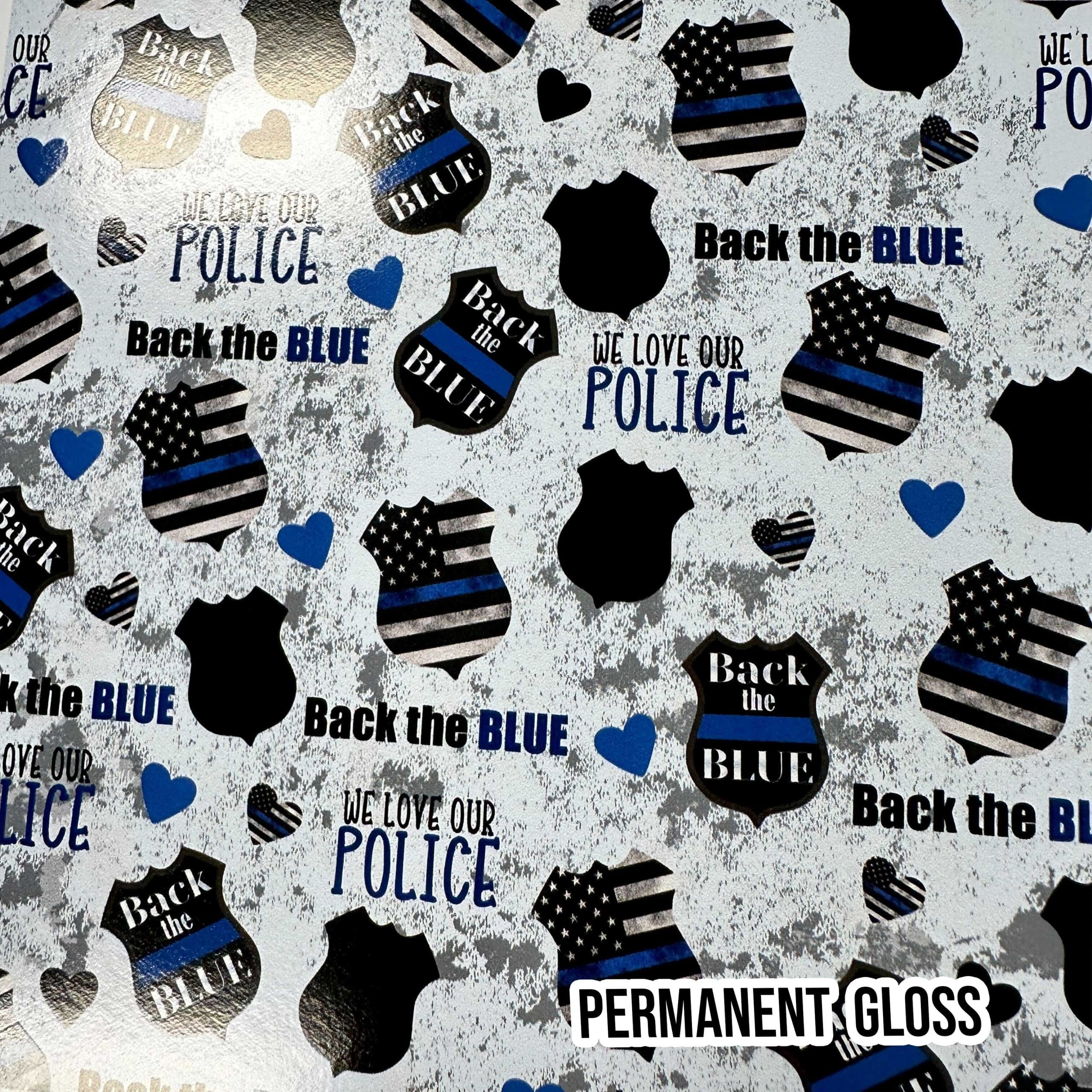 Alternative view of Police Love seamless (vinyl)