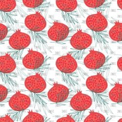 Pomegranate seamless (vinyl)