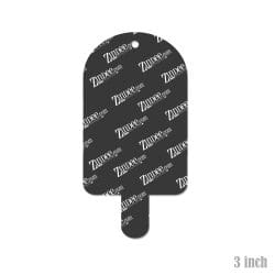 Alternative view of Pop- Ice Pop- Frozen Treat – Acrylic Keychain Blank (3") | Optional Sticker or UV DTF