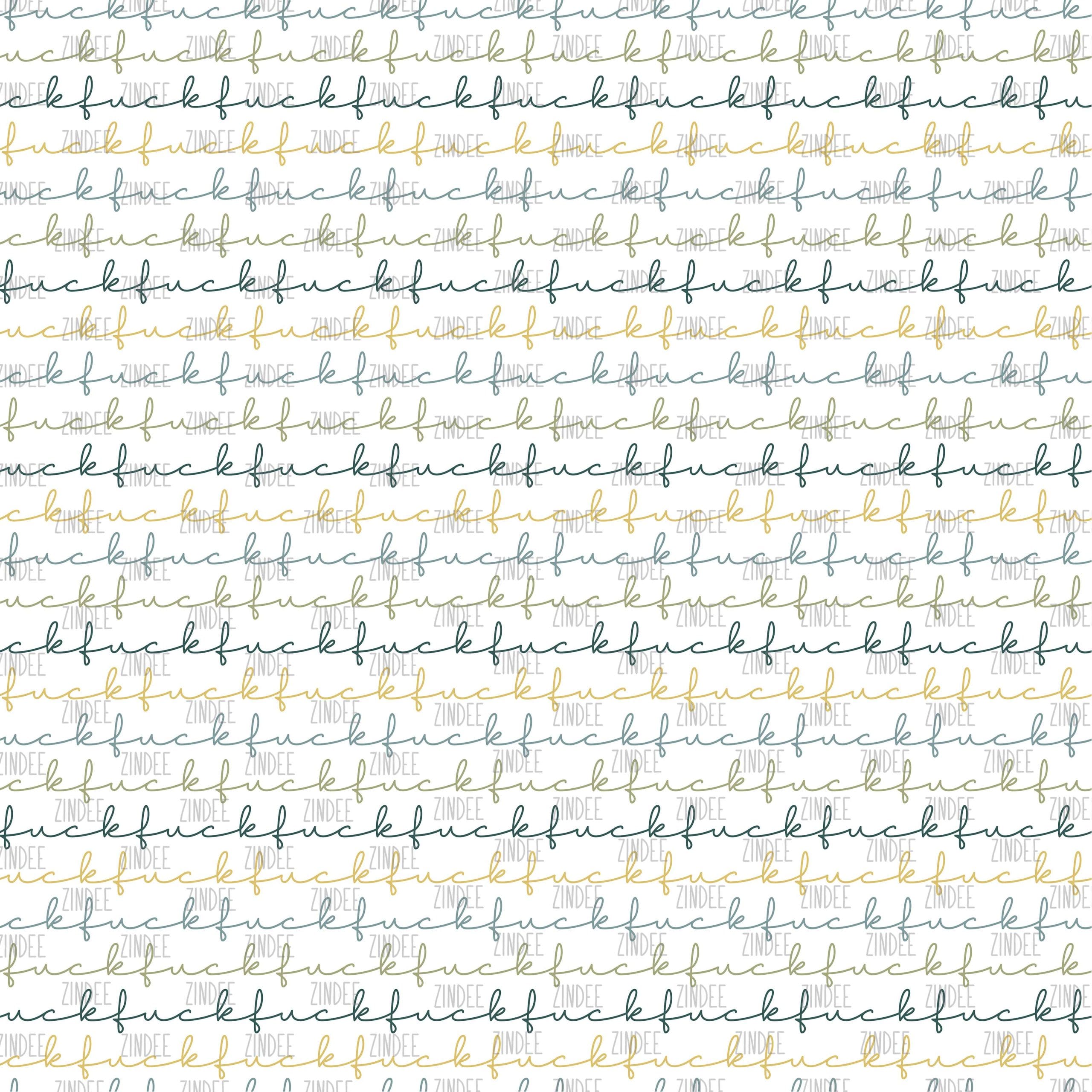 Pretty Blue Fucks seamless (digital paper)