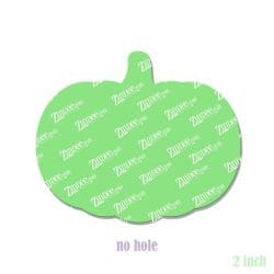 Alternative view of Pumpkin – Acrylic Badge Reel Blank (2") No Hole | Optional Sticker or UV DTF