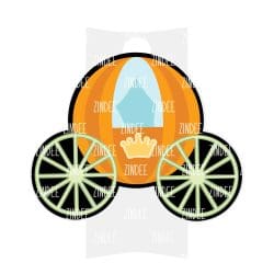 Alternative view of Pumpkin Carriage Tumbler Tag (Stanley 40 oz)