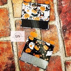 Alternative view of Halloween Cuties Black seamless (digital paper)