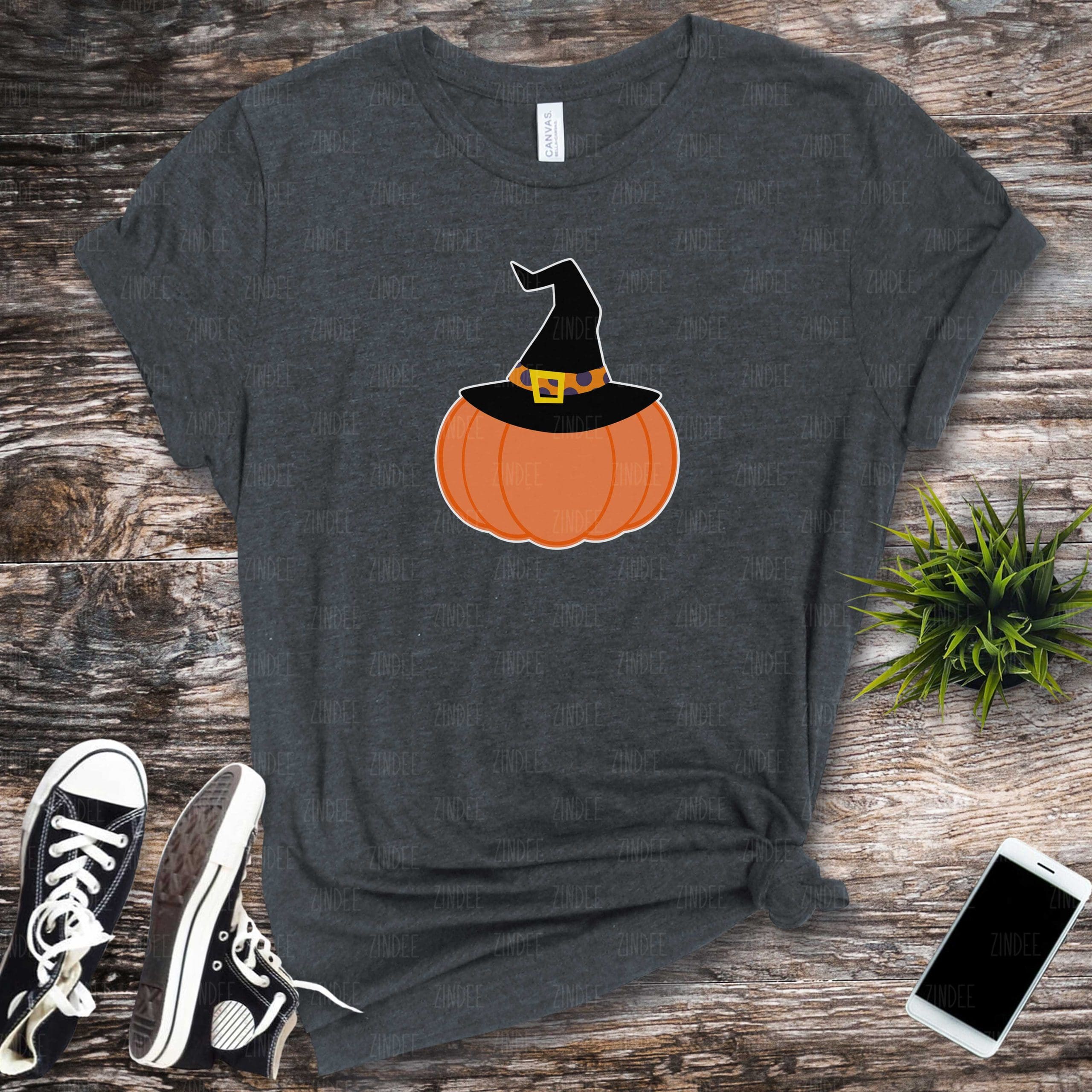 Pumpkin Witch Hat (HTV ready to press)