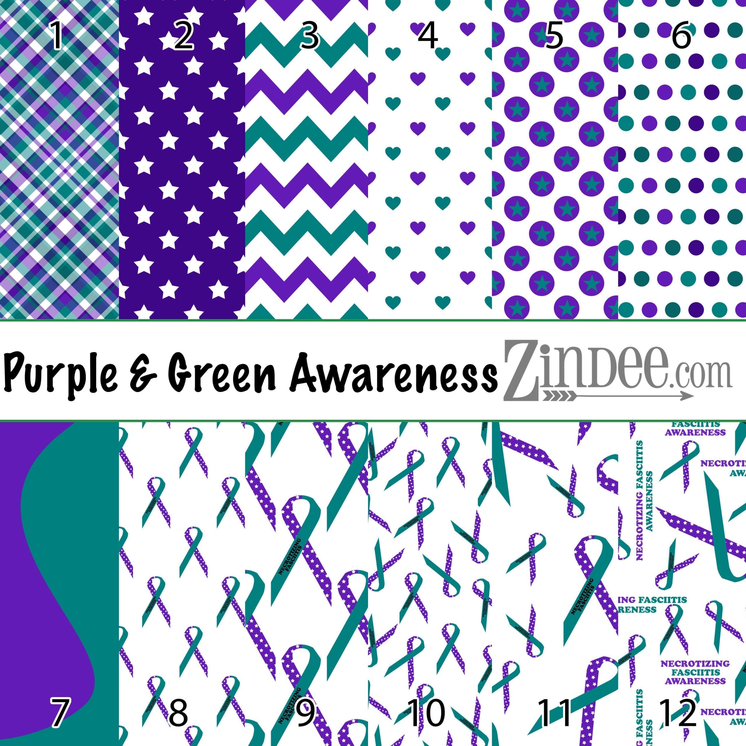 Purple and Green Awareness (vinyl)