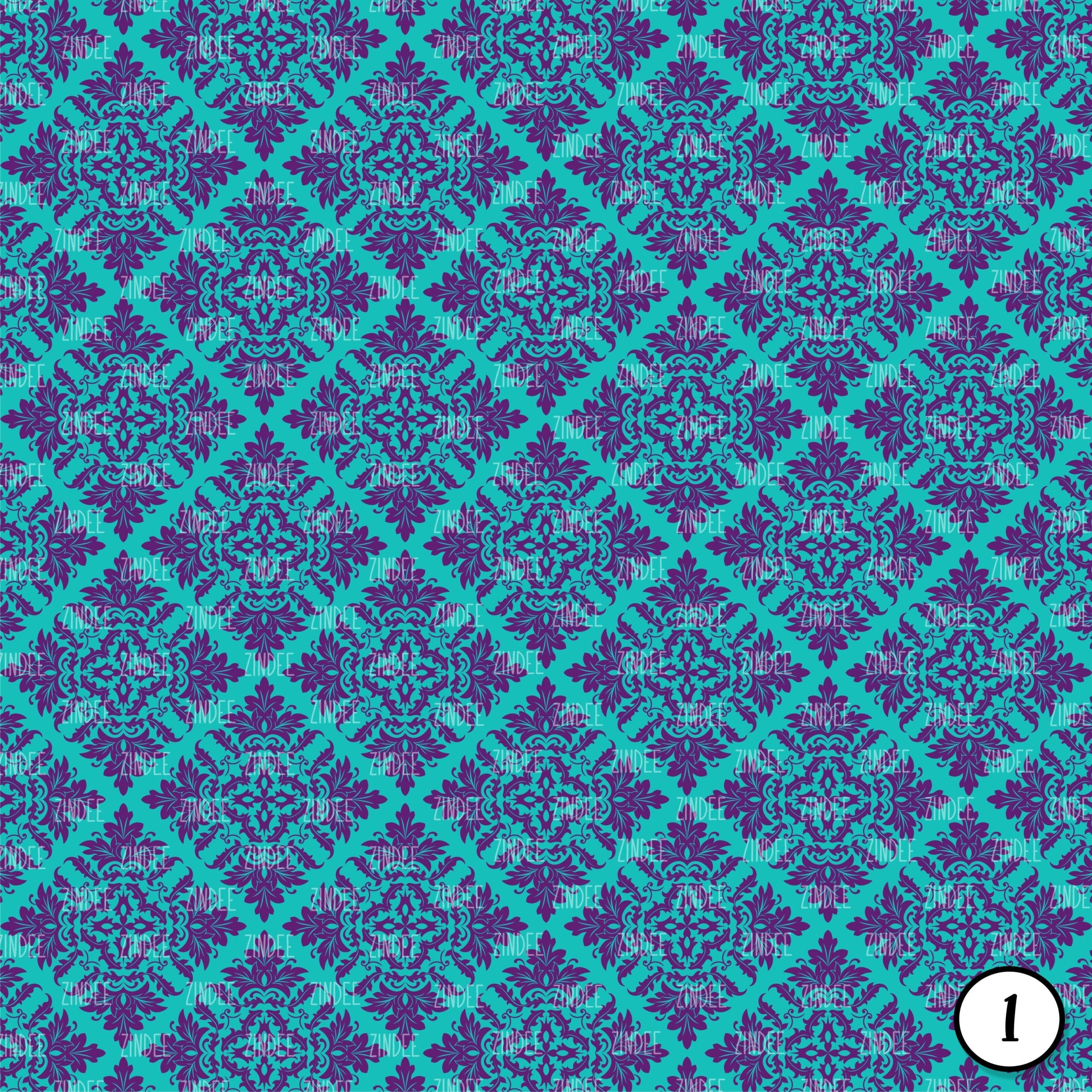 Alternative view of Purple and Turquoise (vinyl)