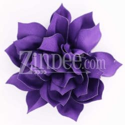 Purple Fabric Flower (3.5")