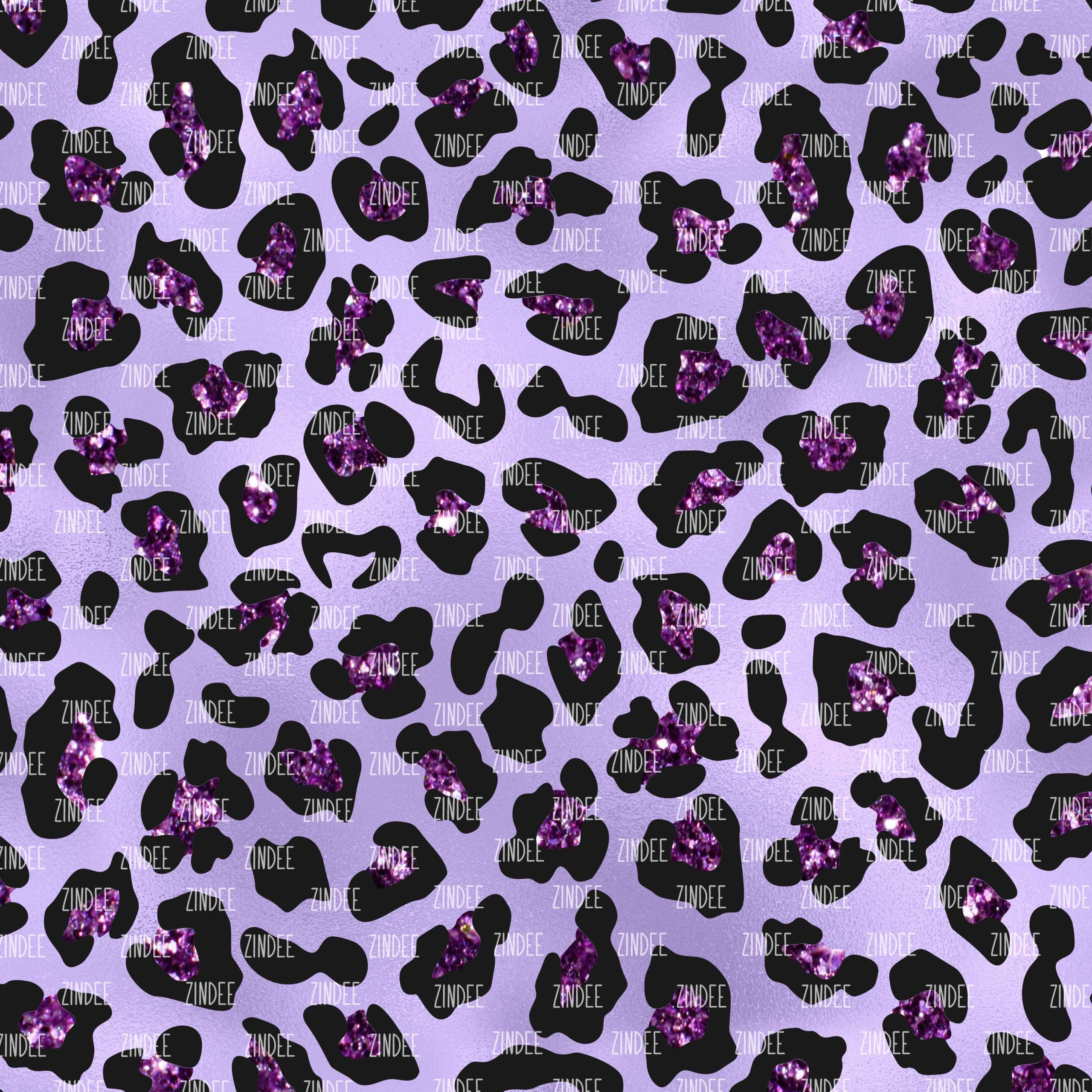 Leopard Glam Purple (vinyl)