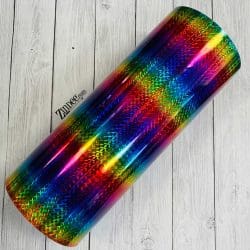 Rainbow Diamond Holographic Adhesive