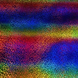 Rainbow Pattern Holographic Glitter Adhesive