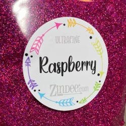 Raspberry Ultrafine Polyester Glitter (BAG)