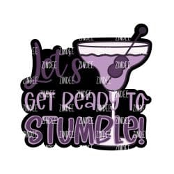 Ready to Stumble acrylic blank (3 inch) - Image 2