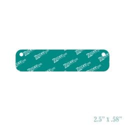 Rectangle Charm 2.5 inch 2 holes (10 pack)