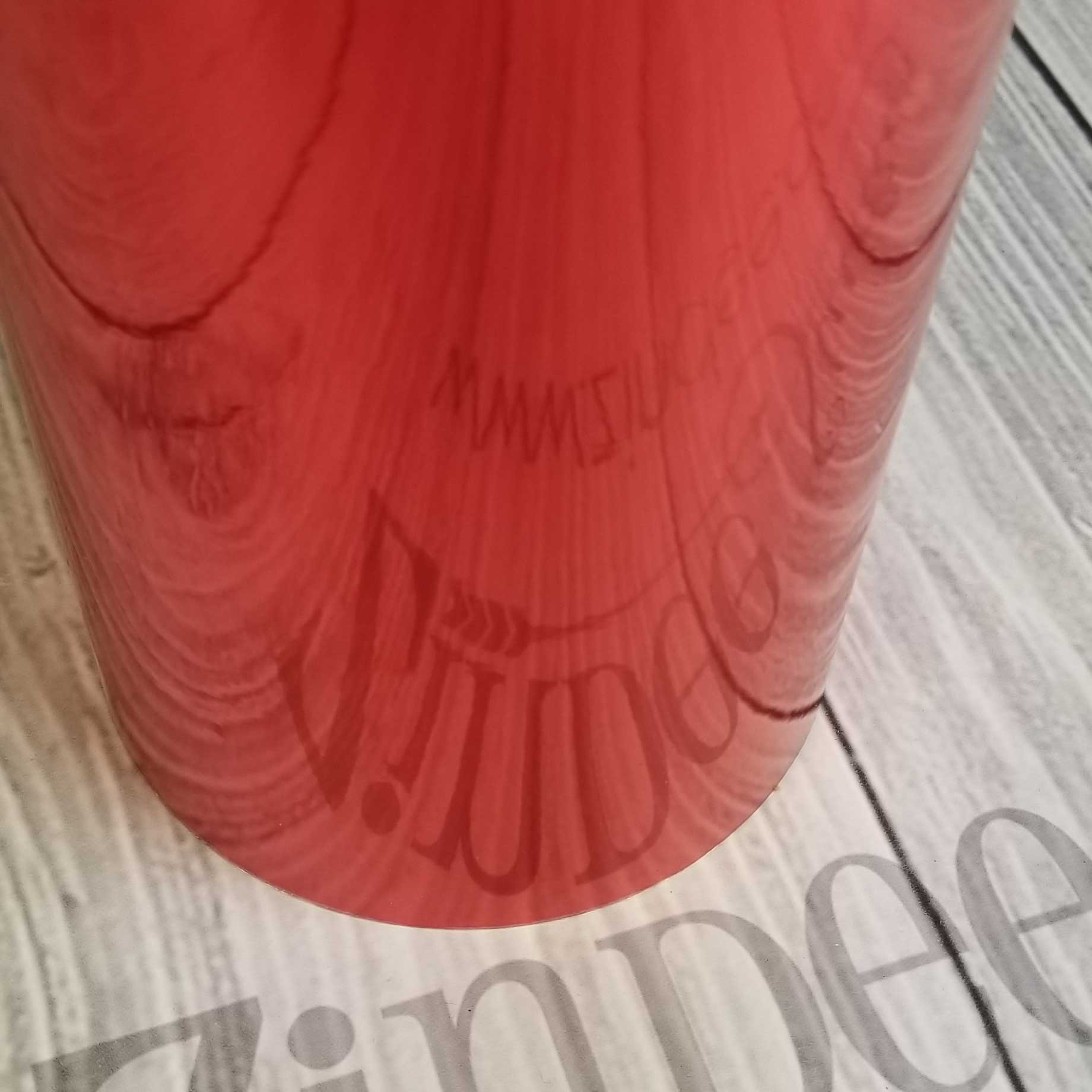 Alternative view of Cherry Chrome Adhesive Vinyl