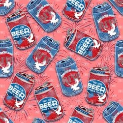 Red White and Boozy 2 seamless (digital paper)