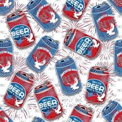 Red White and Boozy seamless (digital paper)