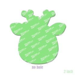 Alternative view of Reindeer – Acrylic Badge Reel Blank (2") No Hole | Optional Sticker or UV DTF