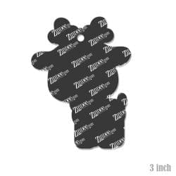 Alternative view of Reindeer Baby Acrylic Blank- Sticker- UV DTF (3 inch)