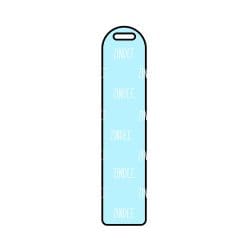 Alternative view of Ribbon Hole Rounded Bookmark (lightweight acrylic)