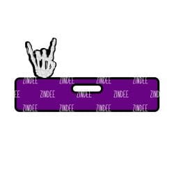 Alternative view of Rock On Badge Topper (Horizontal) (lightweight acrylic)