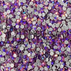 Alternative view of Rose AB Hotfix Rhinestone ss10 (machine cut) 10 Gross