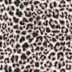 Rose Gold and Black Glitter Leopard (digital paper)