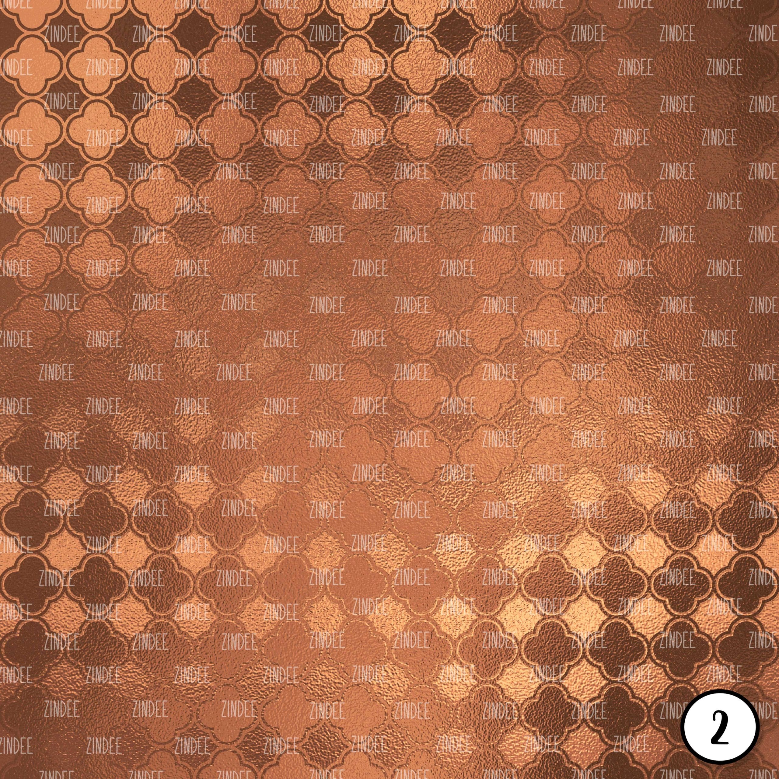 Rose Gold Patterns (vinyl) - Image 3