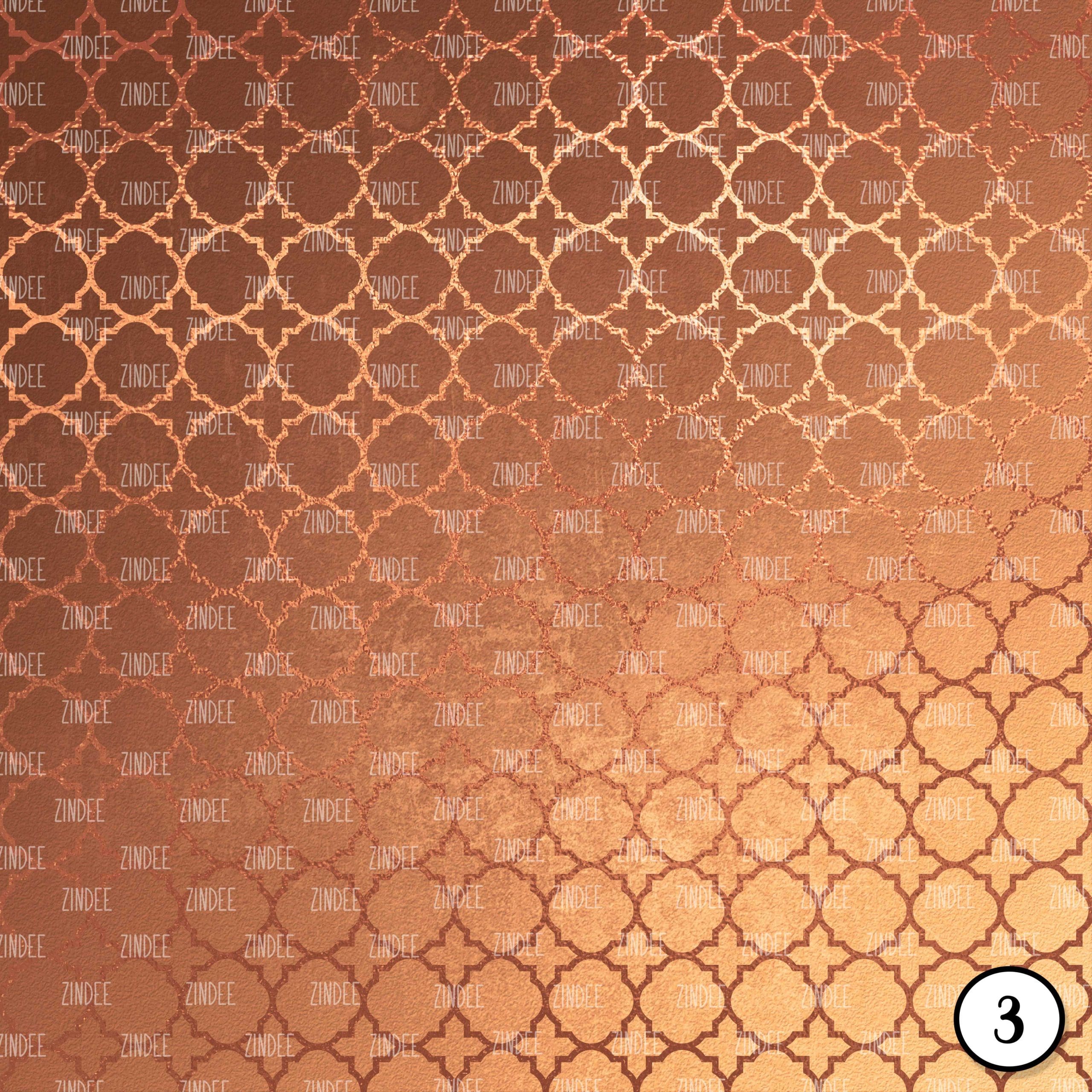 Rose Gold Patterns (vinyl) - Image 4