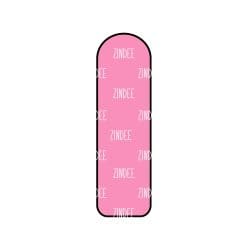 Alternative view of Rounded Bookmark (with hole) (engrave-able)