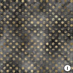 Alternative view of Royal Blue and Gold Floral (vinyl)