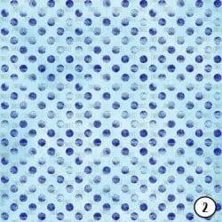Royal Blue and Gold Floral (vinyl) - Image 3