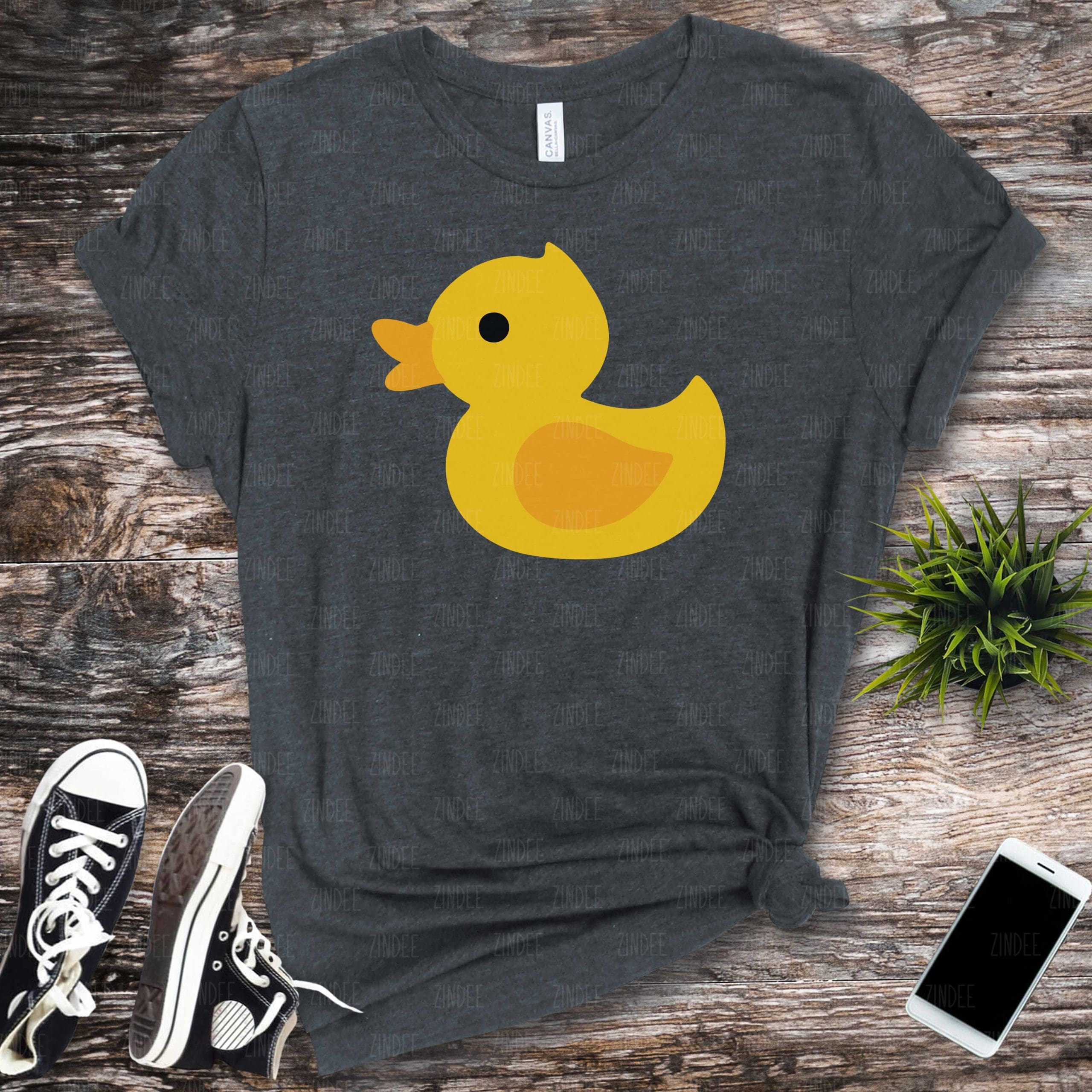 Rubber Ducky (HTV ready to press)