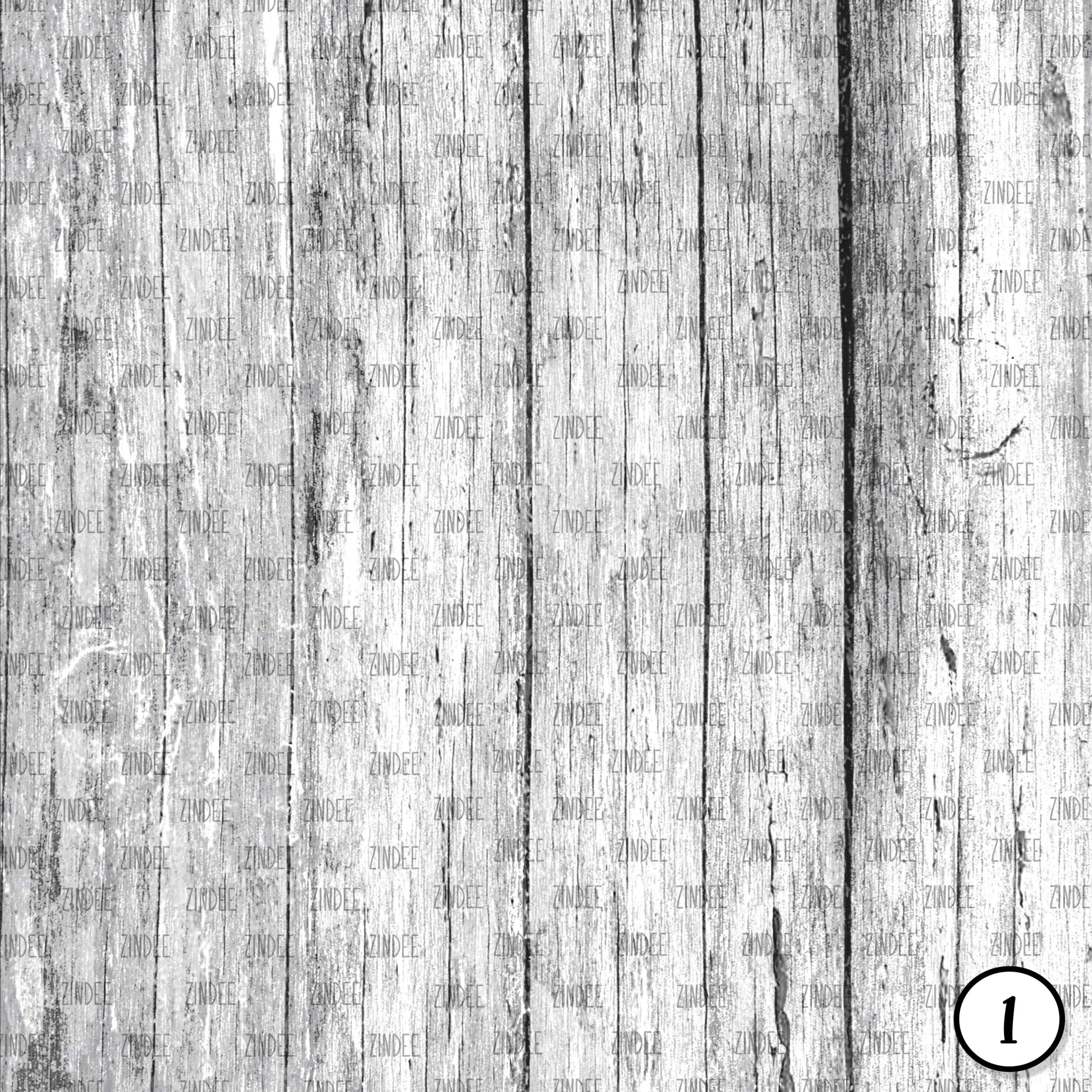 Alternative view of Rustic Brown Barn Wood (vinyl)