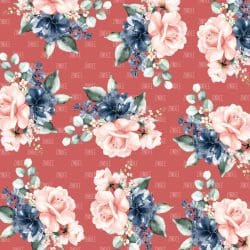Rustic Dusty Floral #5 (vinyl)