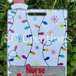 Alternative view of Holiday Lights seamless (vinyl)