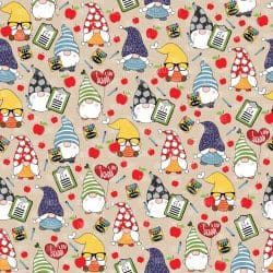 Gnomes School seamless (vinyl)