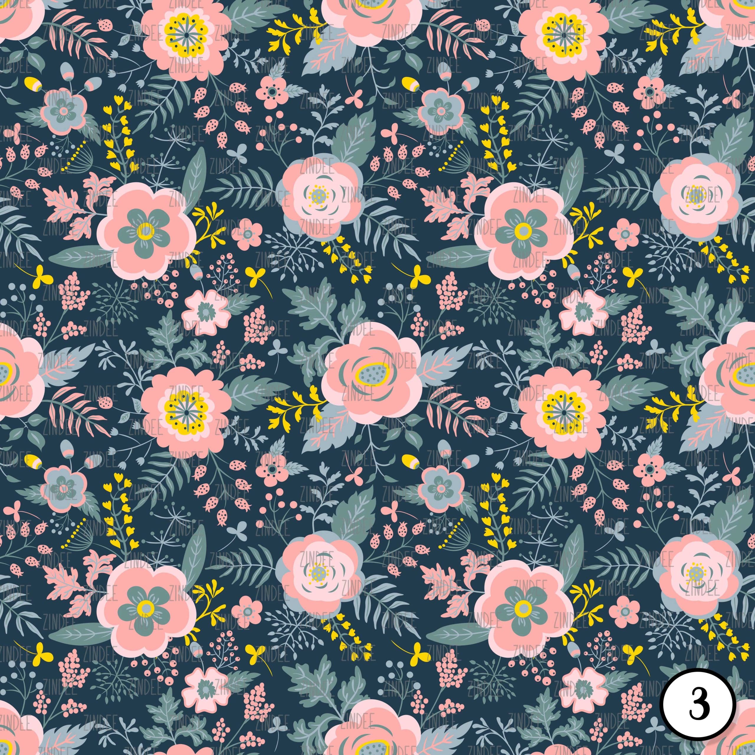 Seamless Floral (vinyl) - Image 4