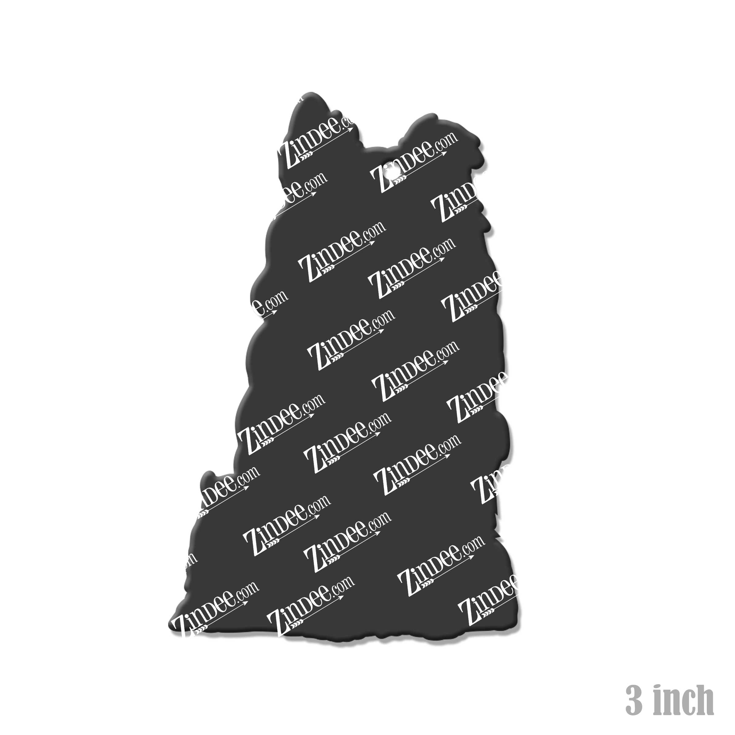 Shetland Sheepdog acrylic blank (3 inch)