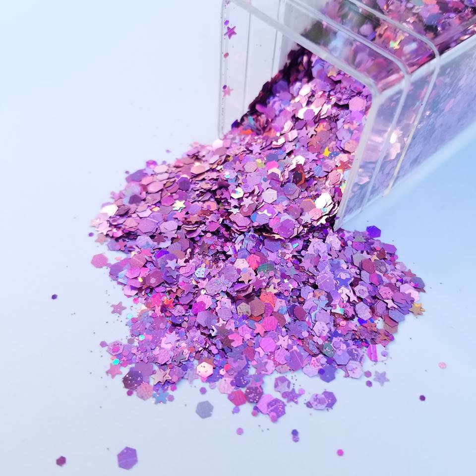 Alternative view of Shooting Star Chunky Polyester Glitter (BAG)