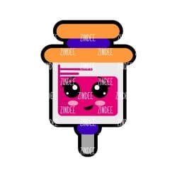 Shot Acrylic Blank- Sticker- UV DTF (1.5 inch)