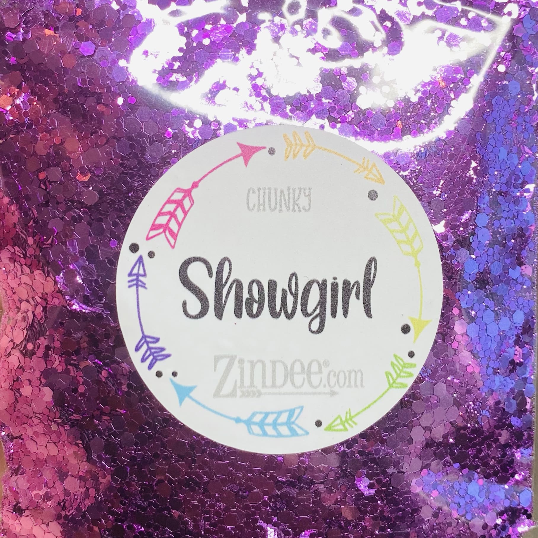 Show Girl Chunky Polyester Glitter (BAG)