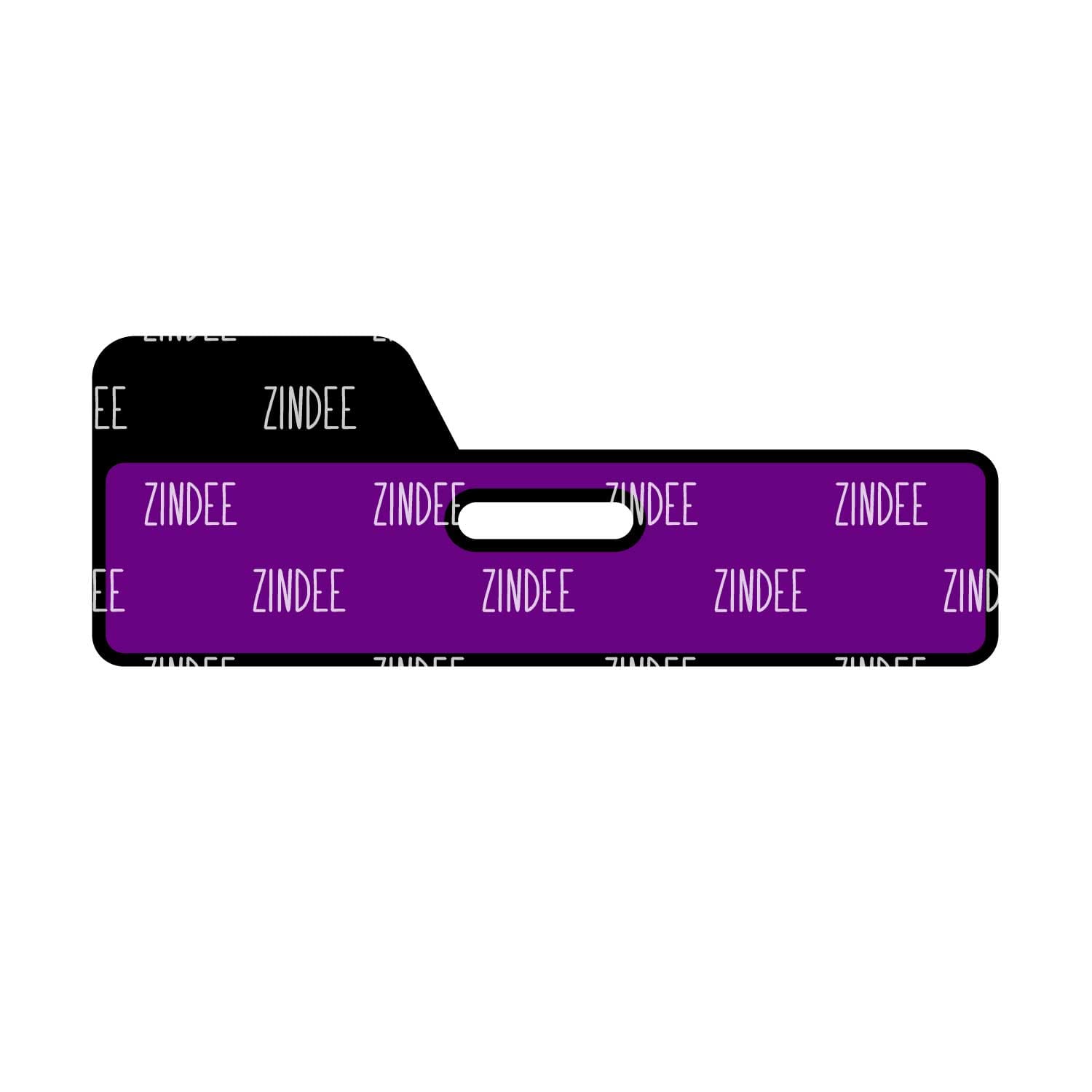 Alternative view of Single Tab Badge Topper (Horizontal) (lightweight acrylic)