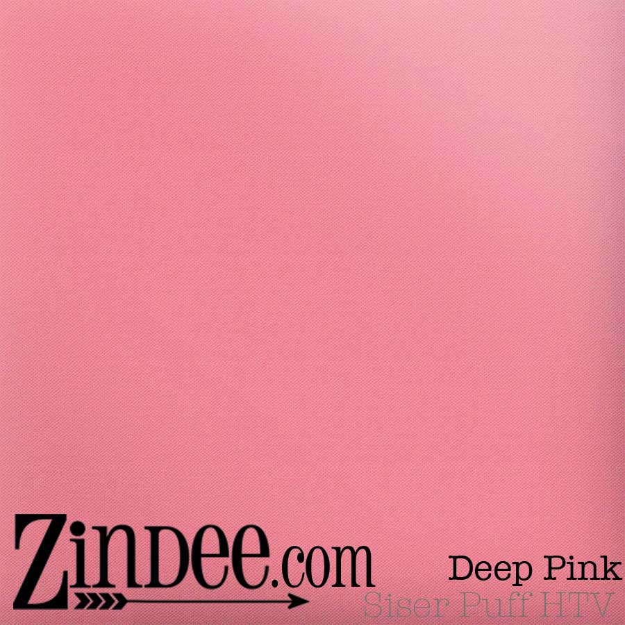 Siser Puff HTV Deep Pink