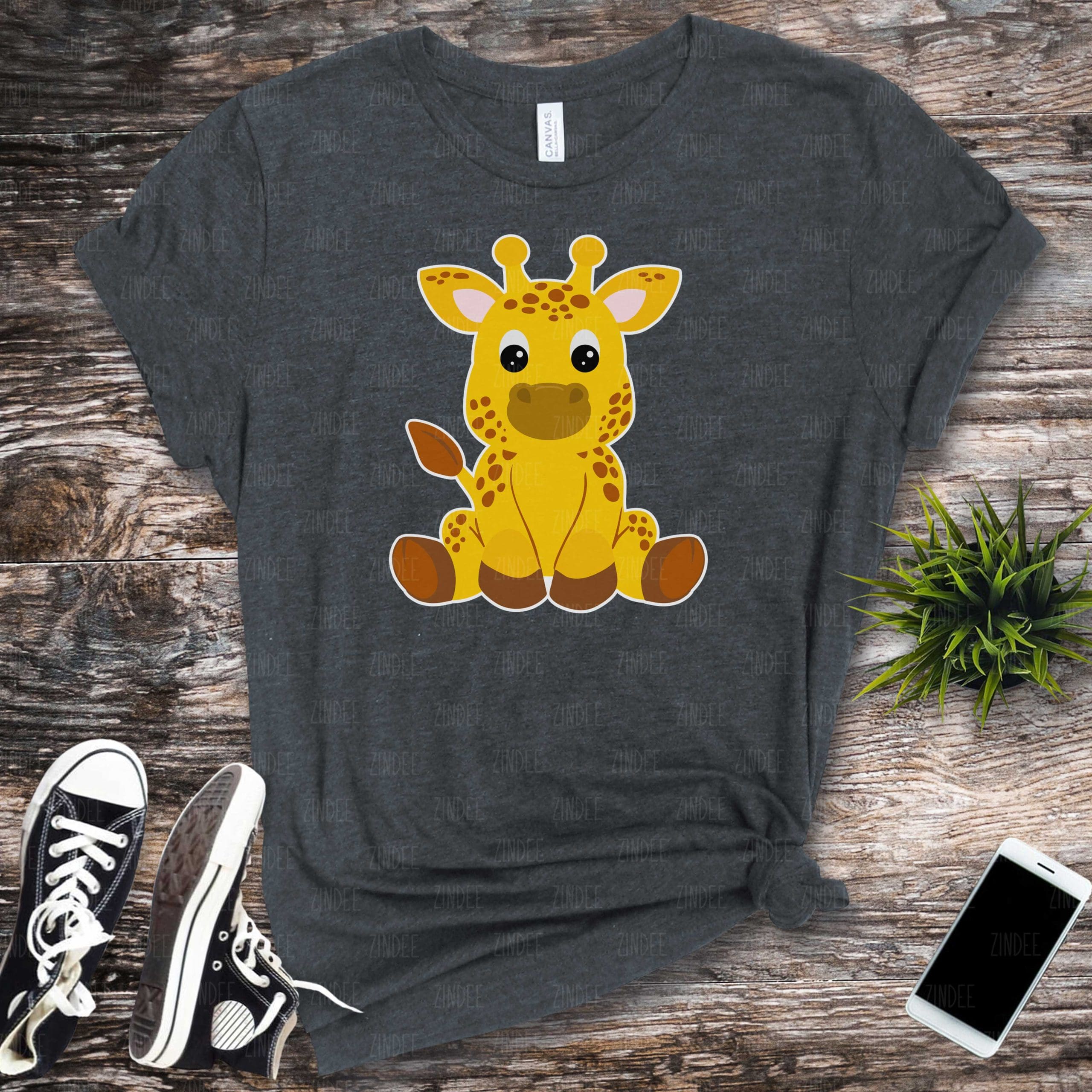 Sitting Giraffe (HTV ready to press)