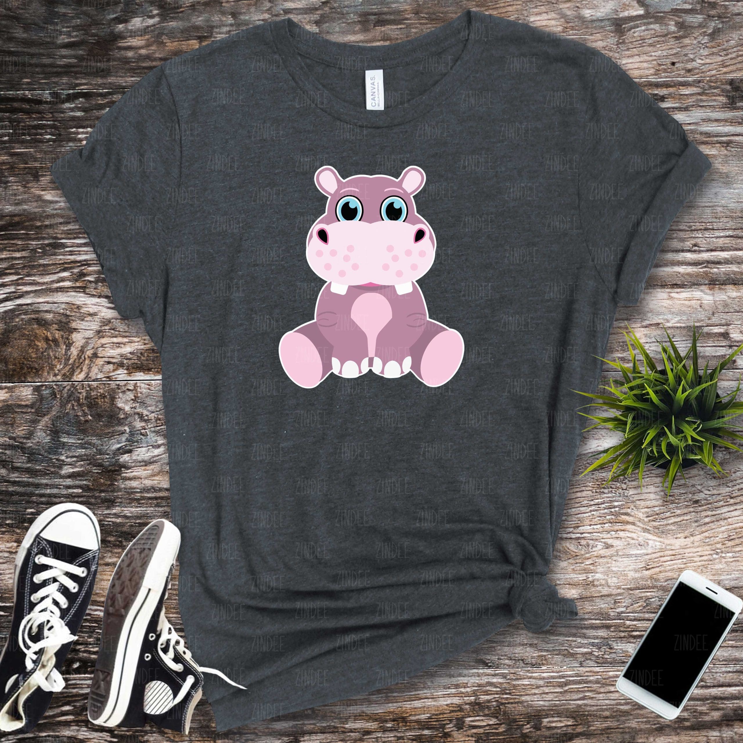 Sitting Hippo (HTV ready to press)