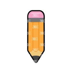 Skinny Pencil Acrylic Blank- Sticker- UV DTF (1.5 inch)
