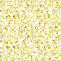 Small Flowers Yellow seamless (vinyl)